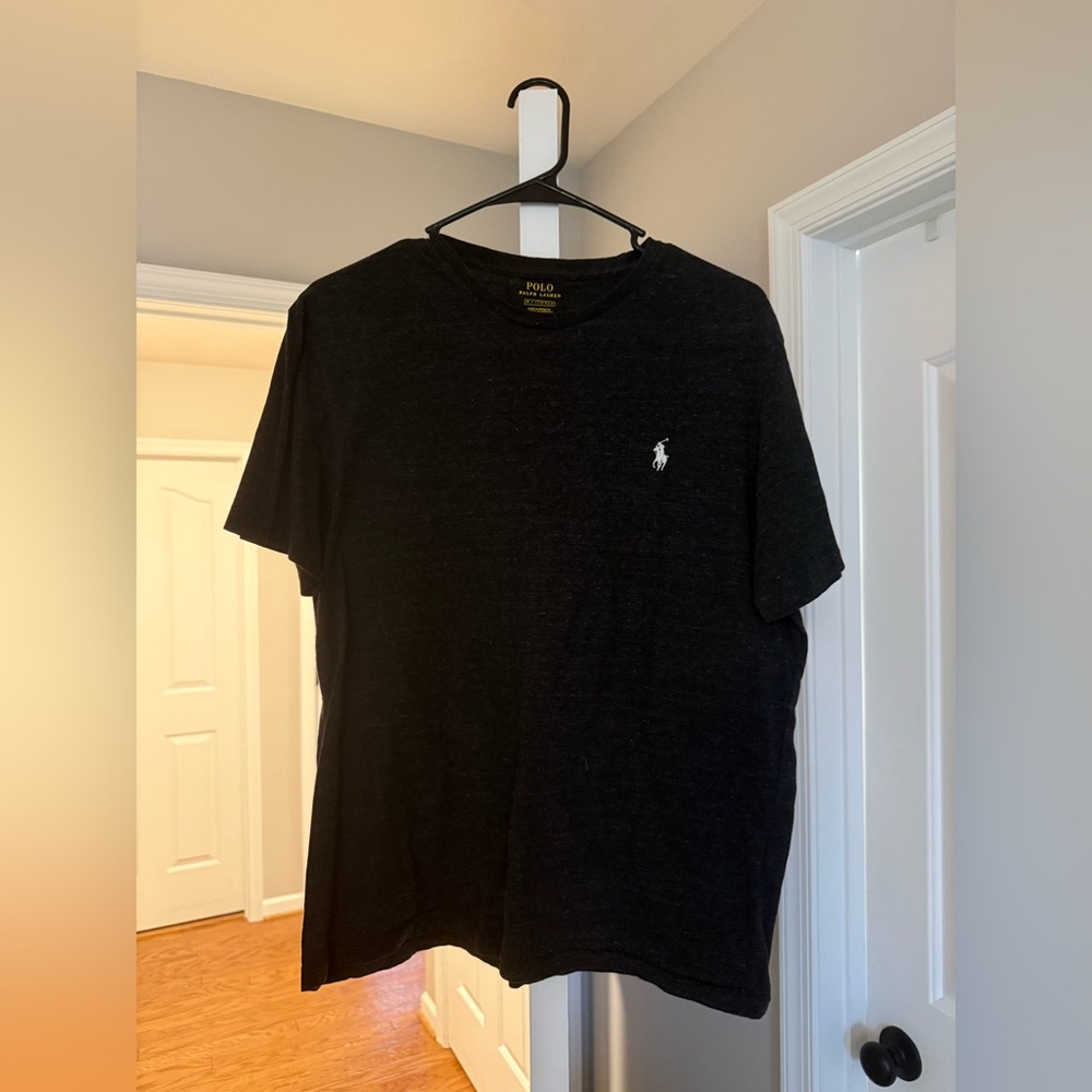 Polo by Ralph Lauren Charcoal Tee for Men